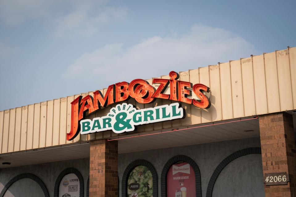 Jamboozies Sports Bar & Grill is seen in Sterling Heights on Wednesday, June 28, 2023. 
