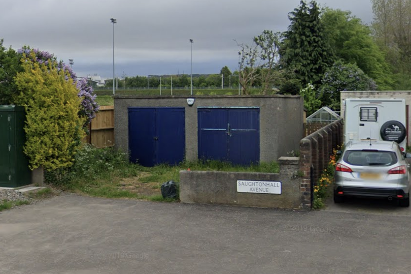 Garages would be demolished to make way for the three-bedroom house.