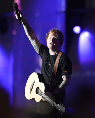 <p>Shutterstock</p> Ed Sheeran