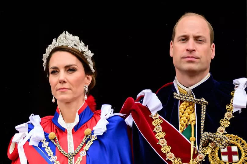 Kate Middleton and Prince William at King Charles Coronation on May 6 2023