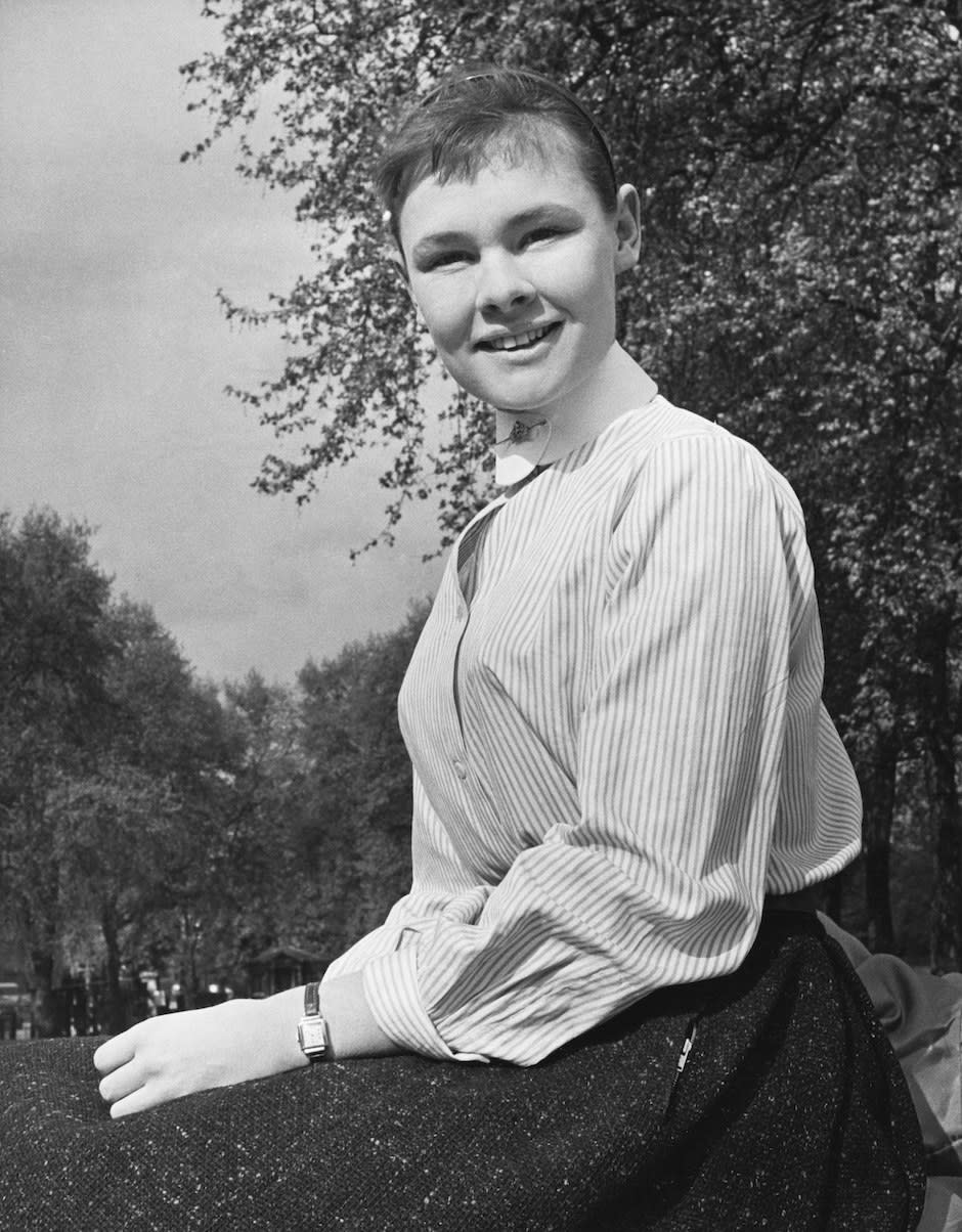 Young Dame Judi Dench