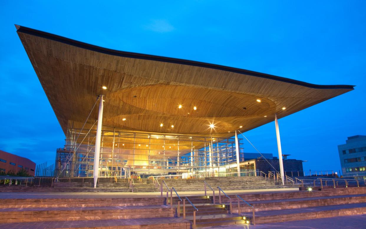 The Senedd building, in Cardiff, is currently represented by 34 men and 26 women