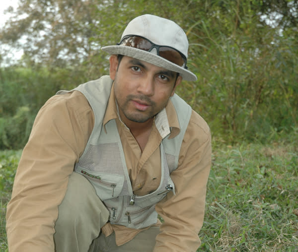 Conservation biologist Firoz Ahmed.