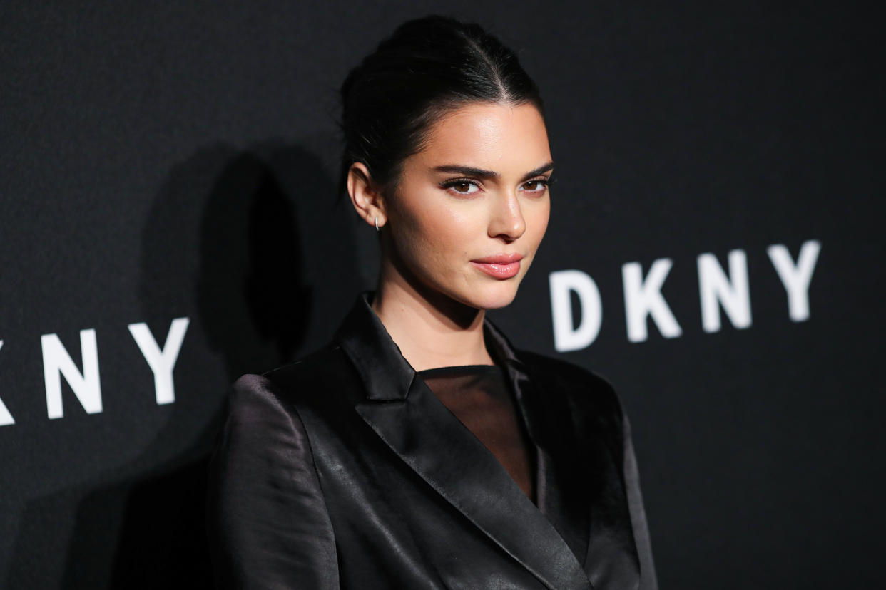 Trypophobia sufferer Kendall Jenner arrives at the DKNY 30th birthday celebration on September 9, 2019 in Brooklyn, New York. [Photo: Xavier Collin/Image Press Agency/Sipa USA]