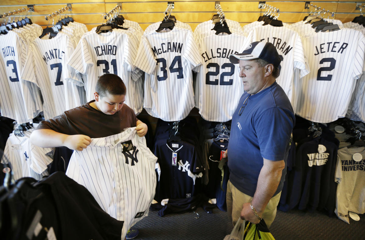 Ichiro Jerseys at Steinbrenner Field