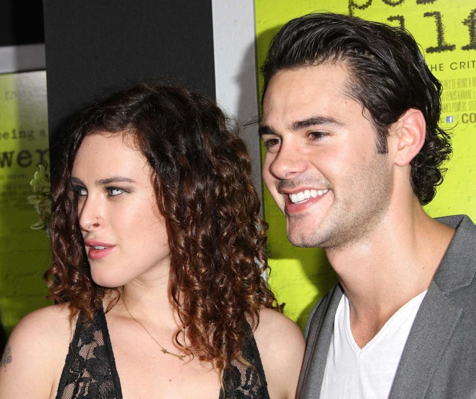 Rumer Willis y su novio