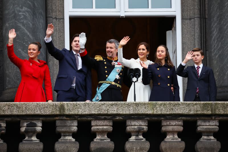 Succession of the Danish throne in Copenhagen