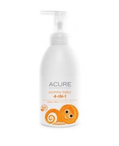 Best All-in-one: Acure Organics Yummy Baby 4-in-1 Foaming Wash