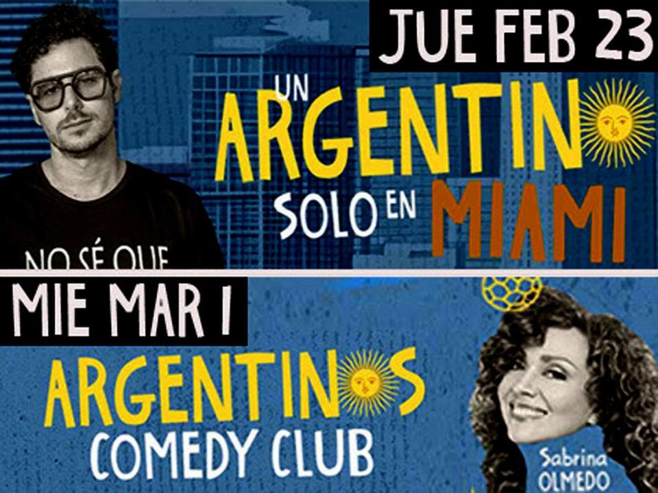 Comedia ‘Un argentino en Miami’ en el Teatro Trail. Cortesía