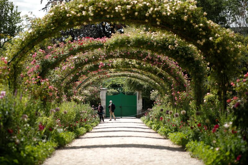 Reopened Claude Monet house and foundation after restrictions to prevent the spread of the coronavirus disease (COVID-19) were eased, in Giverny