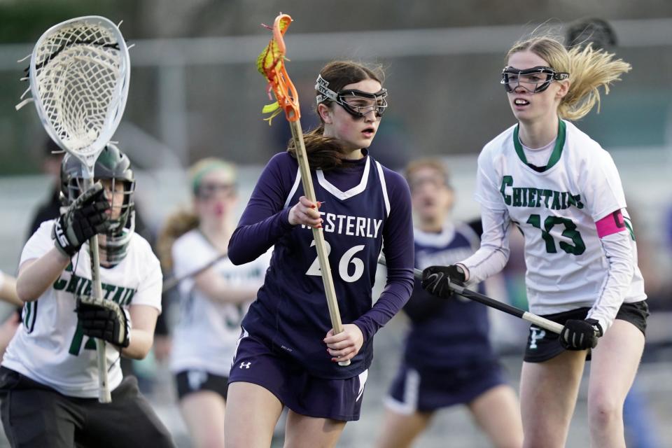 Gianna Falcone and Westerly are flying high this spring, but Tuesday will be a tone-setter for the season.