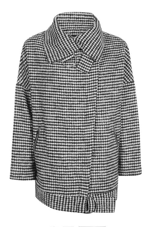 80s Houndstooth Coat