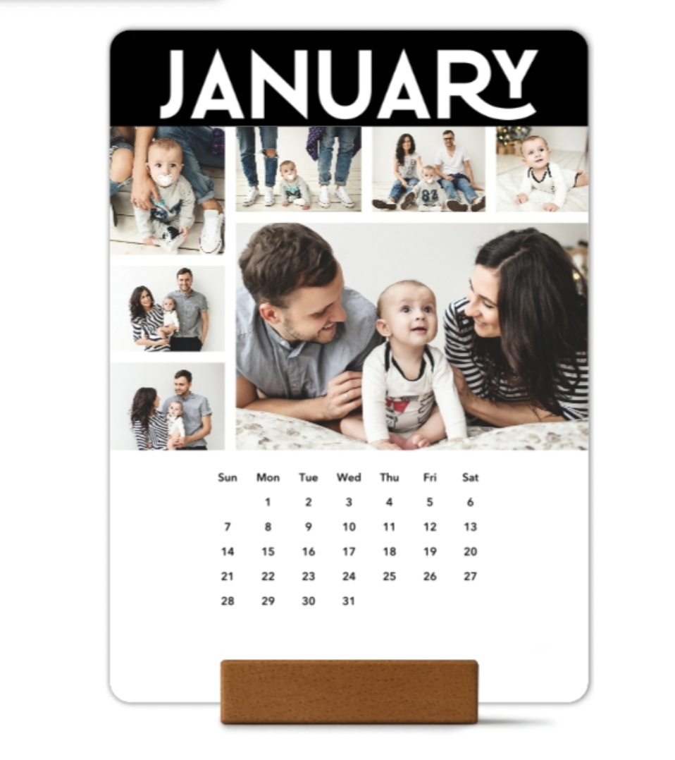 CVS Photo wood block calendar