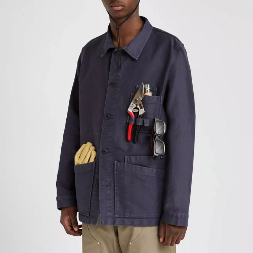 man wearing Le Mont St. Michel jacket