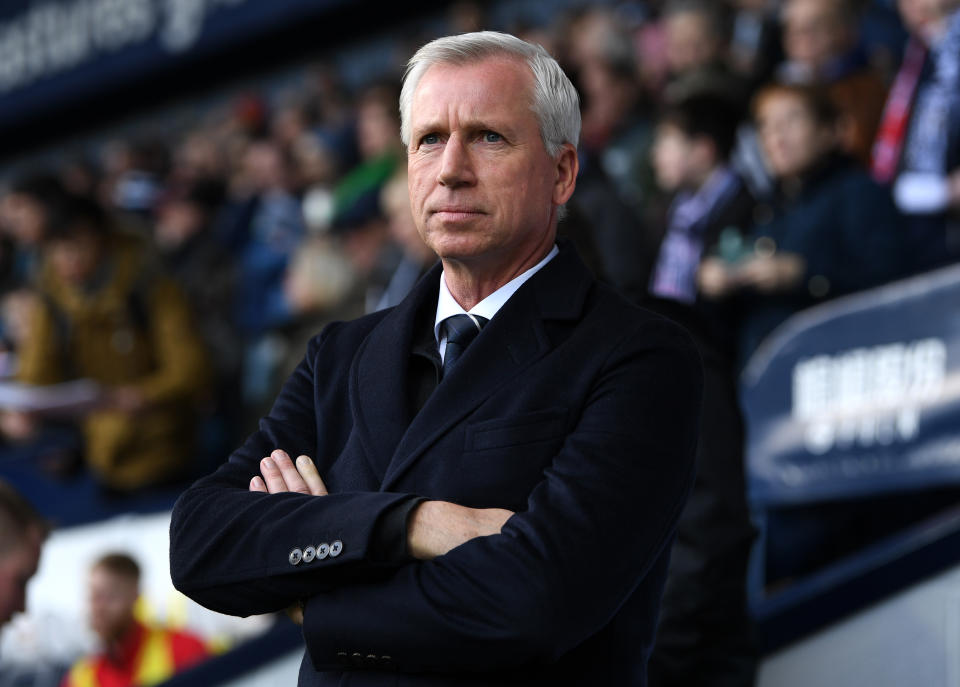 Alan Pardew’s time is nearly up at West Brom.
