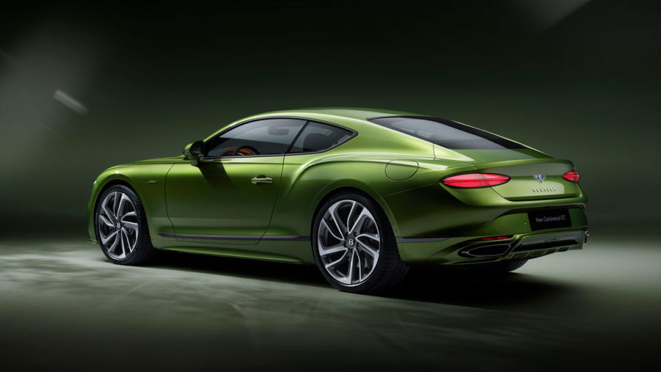 The fourth-generation Bentley Continental GT Speed.