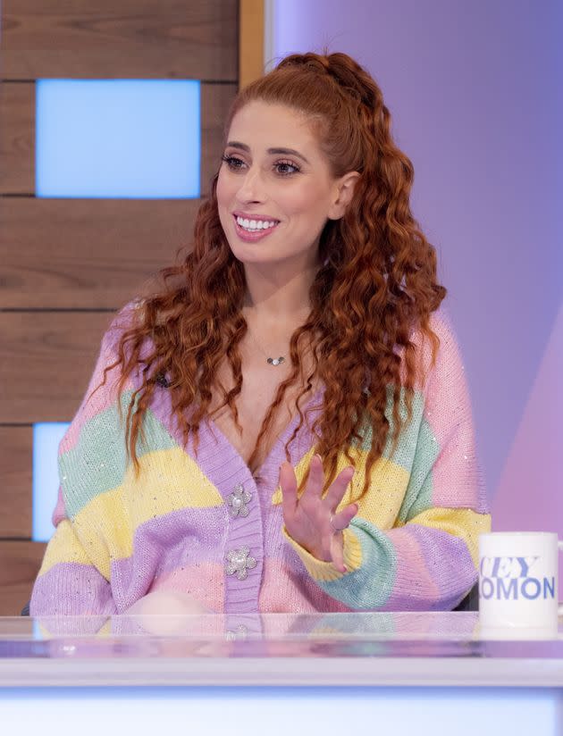 Stacey Solomon is currently on maternity leave from her role as a Loose Women presenter (Photo: Ken McKay/ITV/Shutterstock)