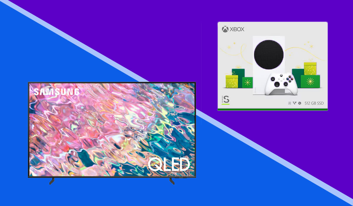 Samsung QLED TV and Xbox series S on sale