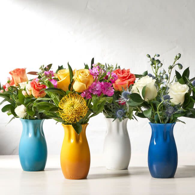 2) Flower Petal Vase