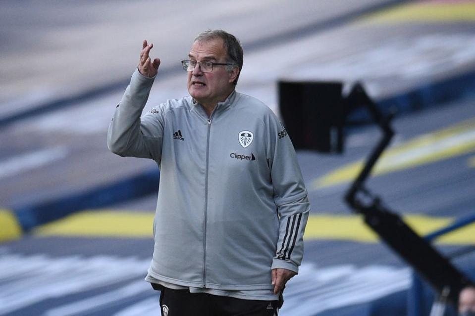 Leeds boss Marcelo Bielsa (POOL/AFP via Getty Images)