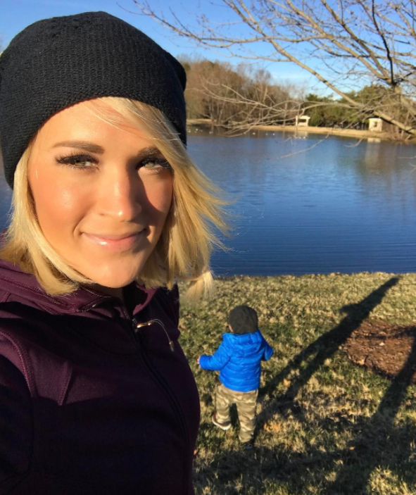 Carrie Underwood’s son, Isaiah, turns 2 today. (Photo: Instagram)