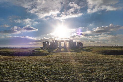 <span class="caption">Cat's Brain long barrow is near the more famous Stonehenge (pictured) but predates it by hundreds of years.</span> <span class="attribution"><a class="link " href="https://www.shutterstock.com/download/success?src=SV6el9XseK1ZTnUiyLe5SA-2-28" rel="nofollow noopener" target="_blank" data-ylk="slk:Shutterstock;elm:context_link;itc:0;sec:content-canvas">Shutterstock</a></span>