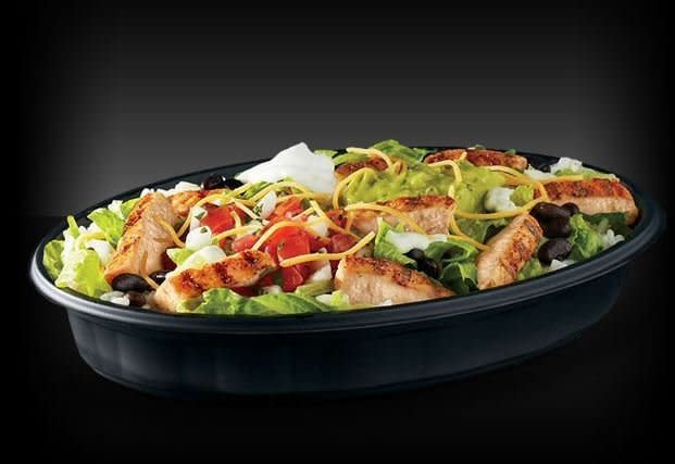 Customizing the Taco Bell salad can help make it healthier. (Photo: Taco Bell)