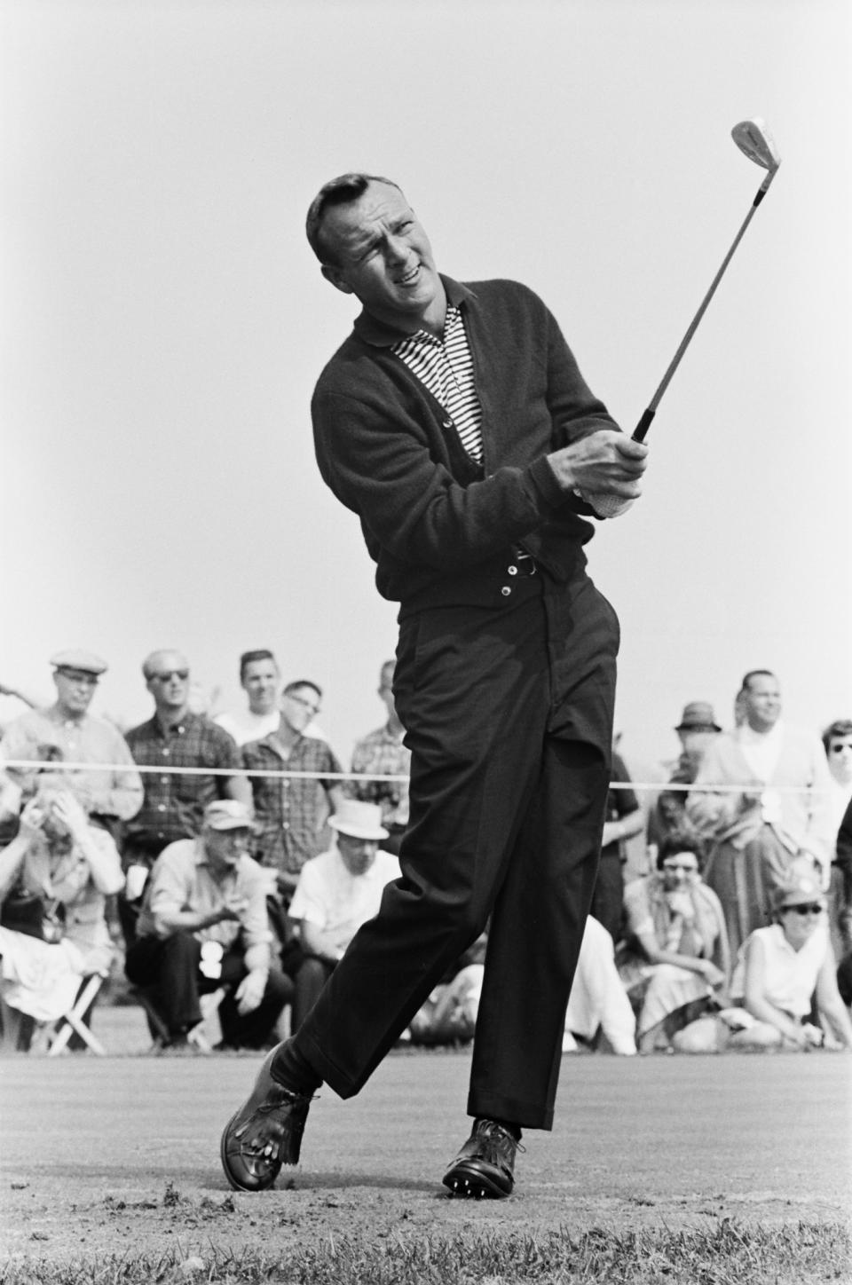 <p>Professional golfer Arnold Palmer. (Photo by: NBC/NBCU Photo Bank via Getty Images) </p>