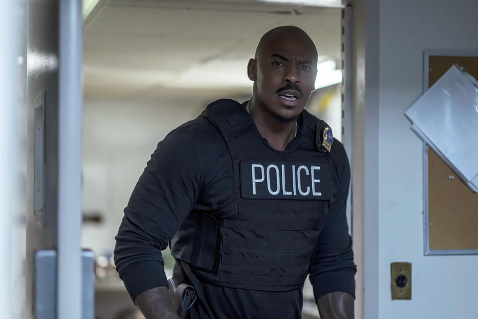 Mehcad Brooks as Detective Jalen Shaw in 