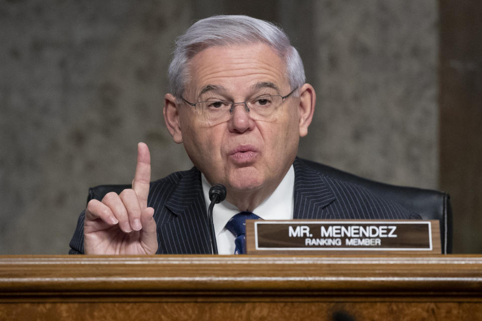 Sen. Bob Menendez (D-N.J.) called the remarks about Black Lives Matter undeniably racist. (Photo: Michael Reynolds-Pool/Getty Images)