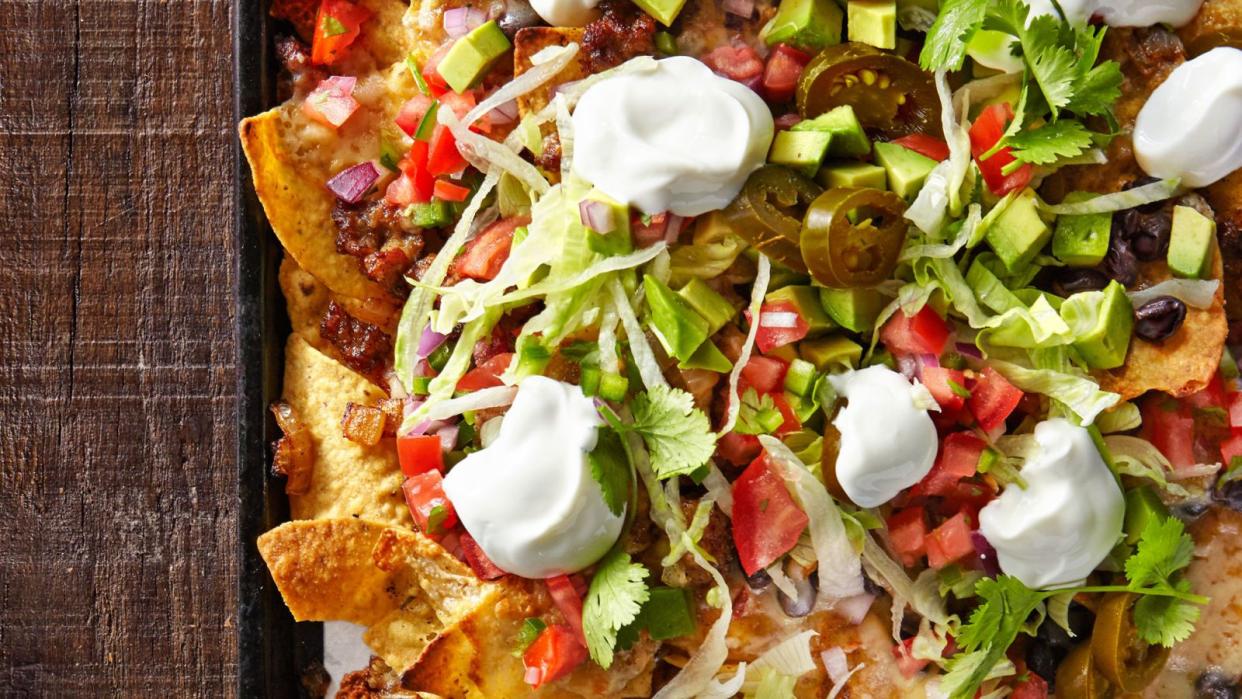 loaded nachos