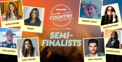 SiriusXM Top of the Country Semi-Finalists (CNW Group/Sirius XM Canada Inc.)