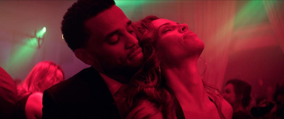 Michael Ealy stars as a sports agent who gets entangled in an investigation by a police detective (Hilary Swank) in the thriller "Fatale."