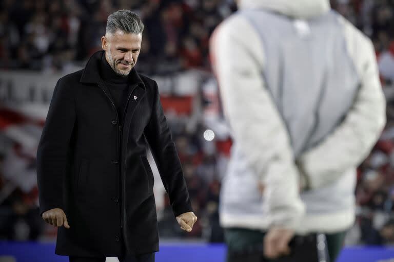 Martín Demichelis, entrenador de River, habló en conferencia de prensa tras el partido