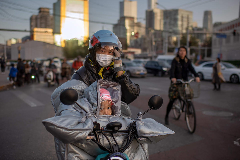 Image: Rush hour in Beijing (Nicolas Asfouri / AFP - Getty Images file)