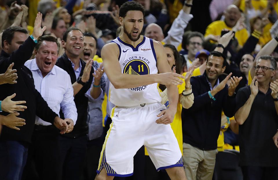 Klay Thompson finally found his stroke (AP)