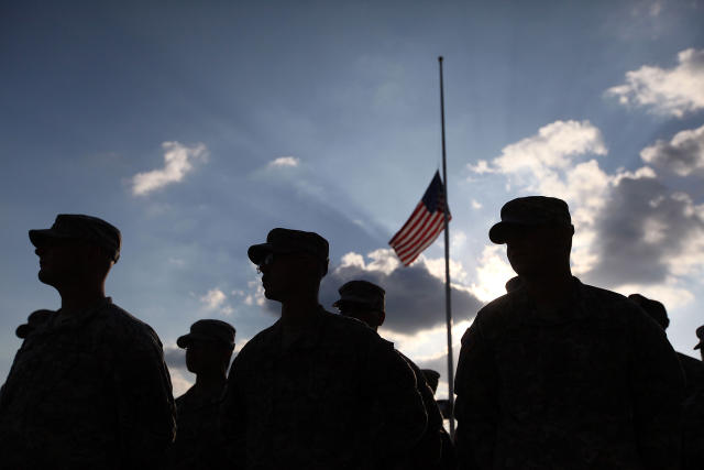 A memorial service at Fort Hood, Texas, in honor of the 13 victims of the shooting rampage by Army Maj. Nidal Malik Hasan.