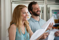 Leslie Mann and Judd Apatow in Universal Pictures' "This is 40" - 2012