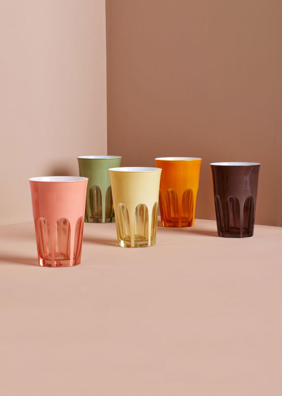 Colorful Tumblers