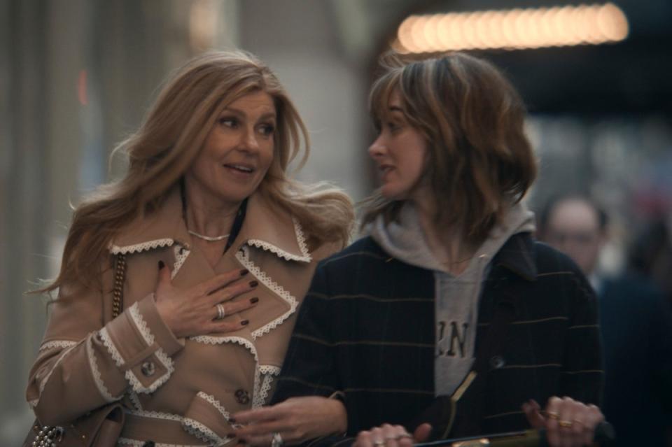 Connie Britton and Audrey Corsa in Dear Edward (AppleTV+)