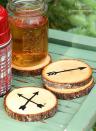 <p>The perfect companion to a beer on a hot summer's day, these DIY coasters will get his summer started right.</p><p><strong>Get the tutorial at <a href="https://www.houseofhawthornes.com/arrow-wood-slice-coasters/" rel="nofollow noopener" target="_blank" data-ylk="slk:House of Hawthornes;elm:context_link;itc:0;sec:content-canvas" class="link ">House of Hawthornes</a>.</strong></p><p><strong><a class="link " href="https://www.amazon.com/5ARTH-Natural-Wood-Slices-Unfinished/dp/B082HR4RV3?tag=syn-yahoo-20&ascsubtag=%5Bartid%7C10050.g.1171%5Bsrc%7Cyahoo-us" rel="nofollow noopener" target="_blank" data-ylk="slk:Shop Now;elm:context_link;itc:0;sec:content-canvas">Shop Now</a><br></strong></p>