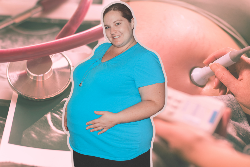 Jen McLellan spoke to Yahoo Canada about weight bias towards pregnant people. (Image via Jen McLellan/Canva) 