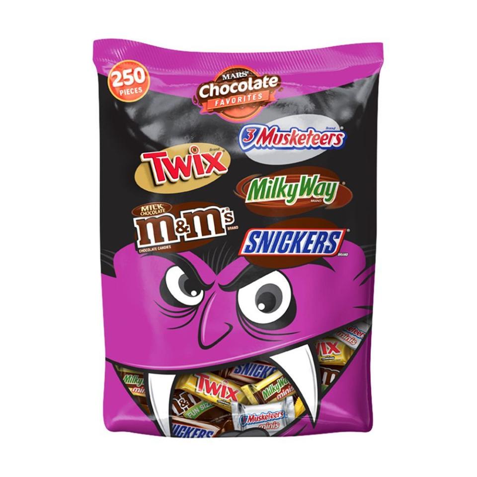 3) Mars Chocolate Favorites Halloween Candy (250-Count)