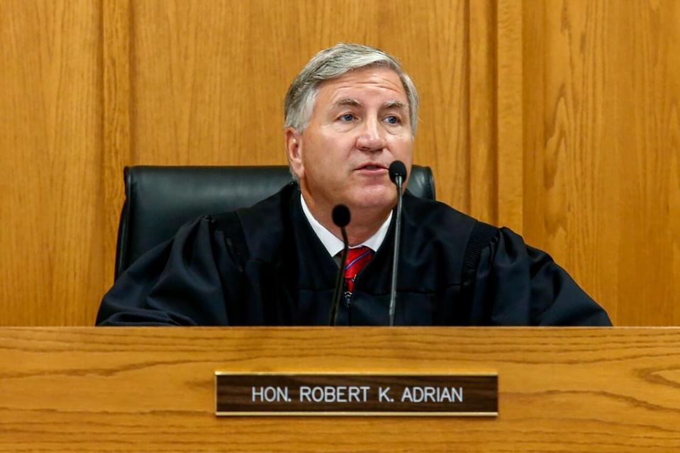 Judge Robert Adrian reversed his guilty verdict for Drew Clinton on 3 January (AP)