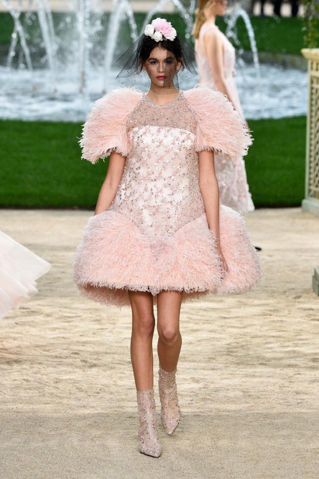 Kaia Gerber Couture Debut at Chanel Spring 2018 Couture Show