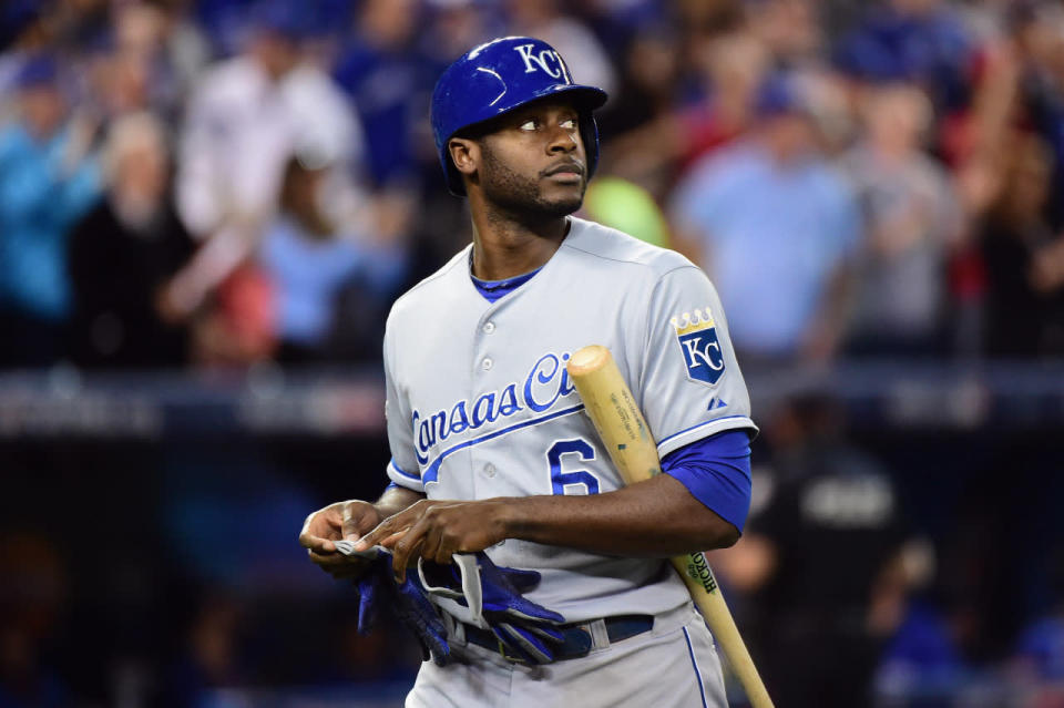 Center Fielder Lorenzo Cain, Kansas City Royals