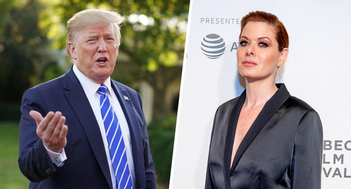 Trump Attacks Will And Grace Star Debra Messing 0172