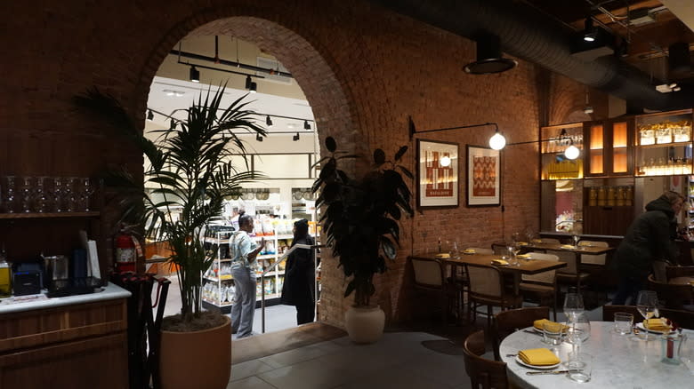 interior of Eataly Soho