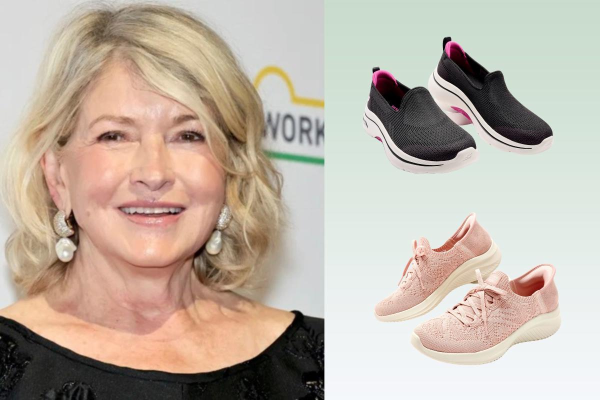 ‘Loaded with cushioning’: Martha Stewart’s Skechers line is on sale for up to 35% off