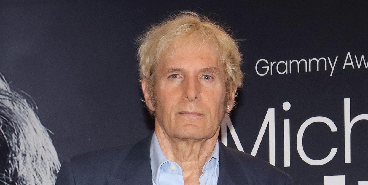 michael bolton poses for photos during a press conference at hotel presidente intercontinental on june 5, 2023 in mexico